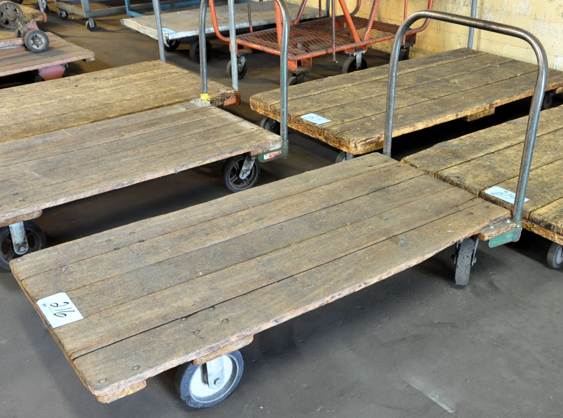 30" x 60" Flat Deck Shop Cart