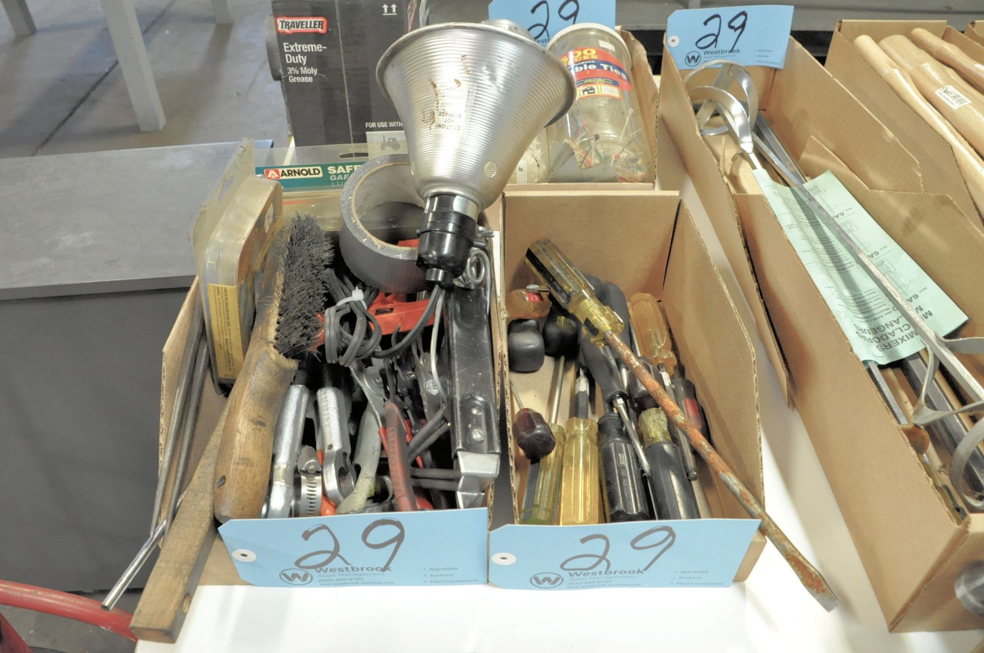 Lot-Mallets, Paint Mixer Attachments, Screwdrivers, Magnet, Cable Ties, etc. in (9) Boxes - Image 4 of 7