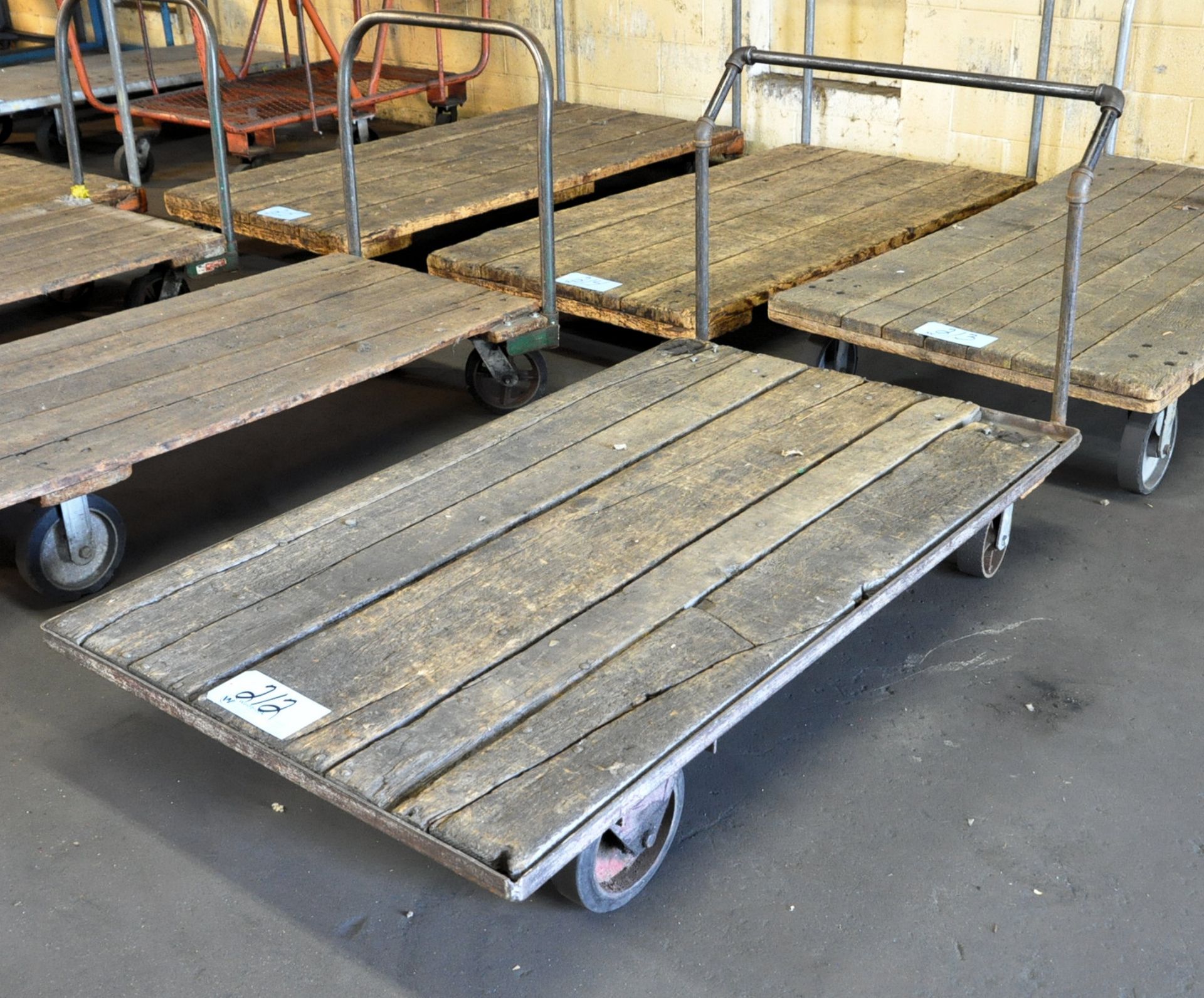 36" x 60" Flat Deck Shop Cart