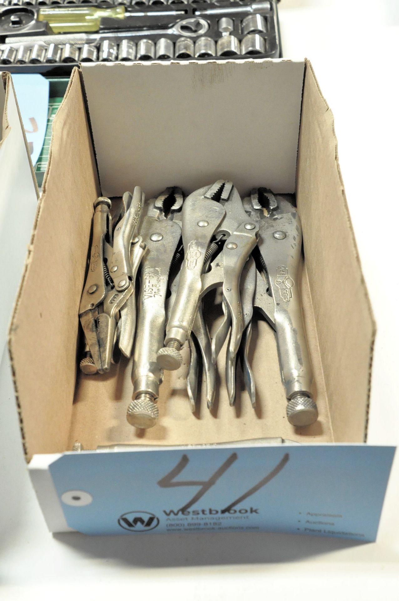 Lot-Vise Grips Pliers in (1) Box
