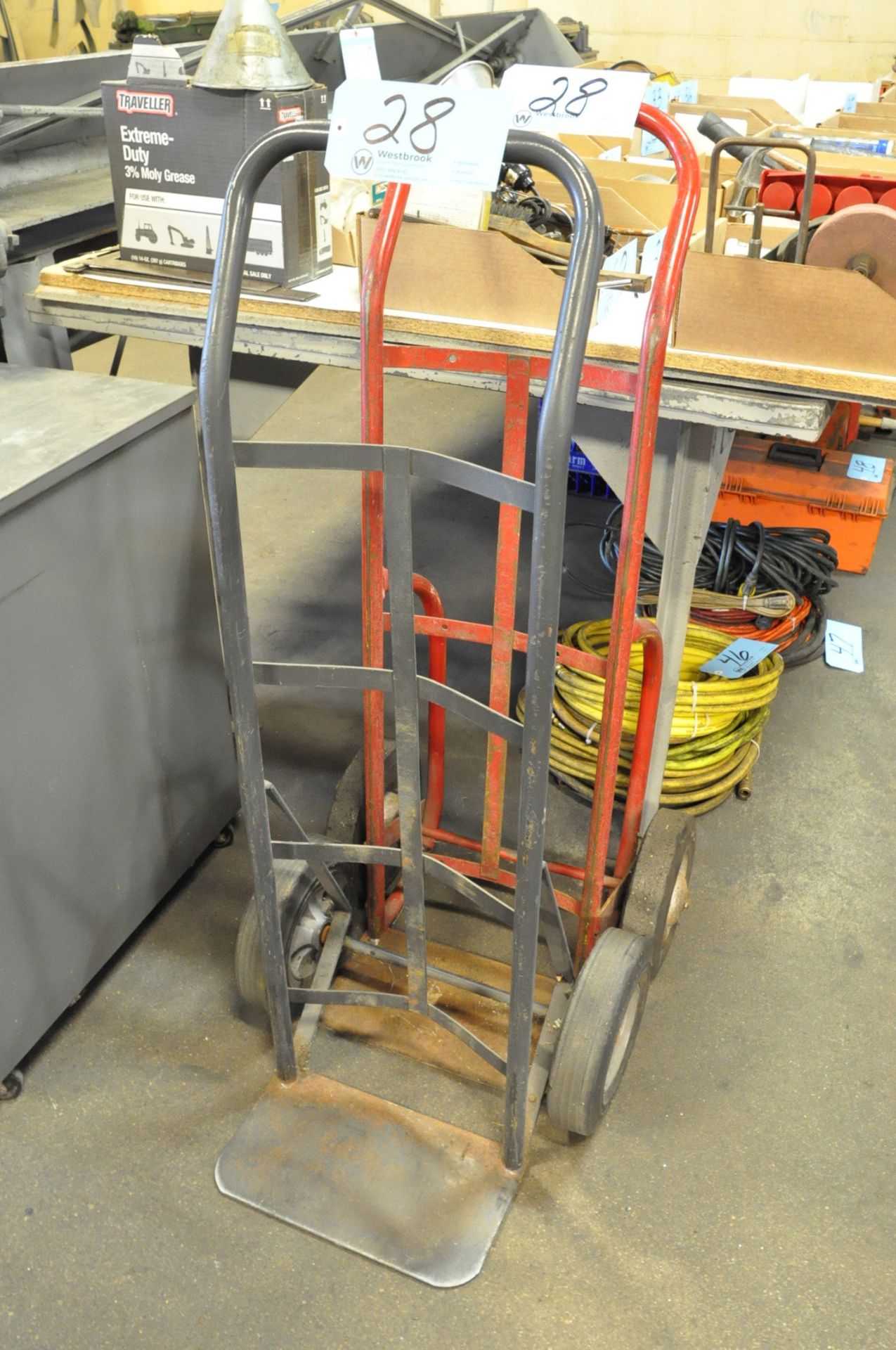 Lot-(2) 2-Wheel Hand Carts