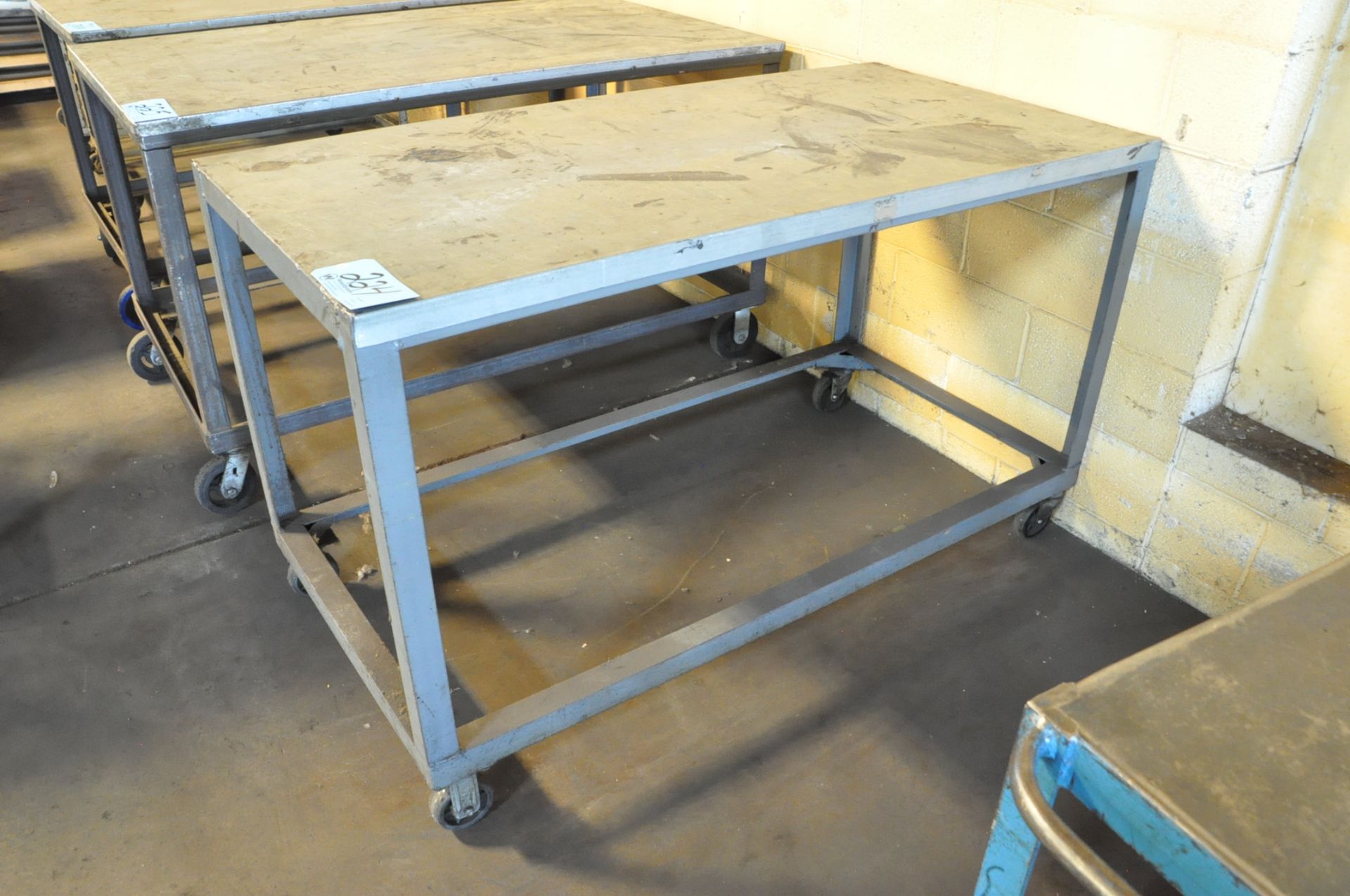 30" x 60" Steel Shop Cart