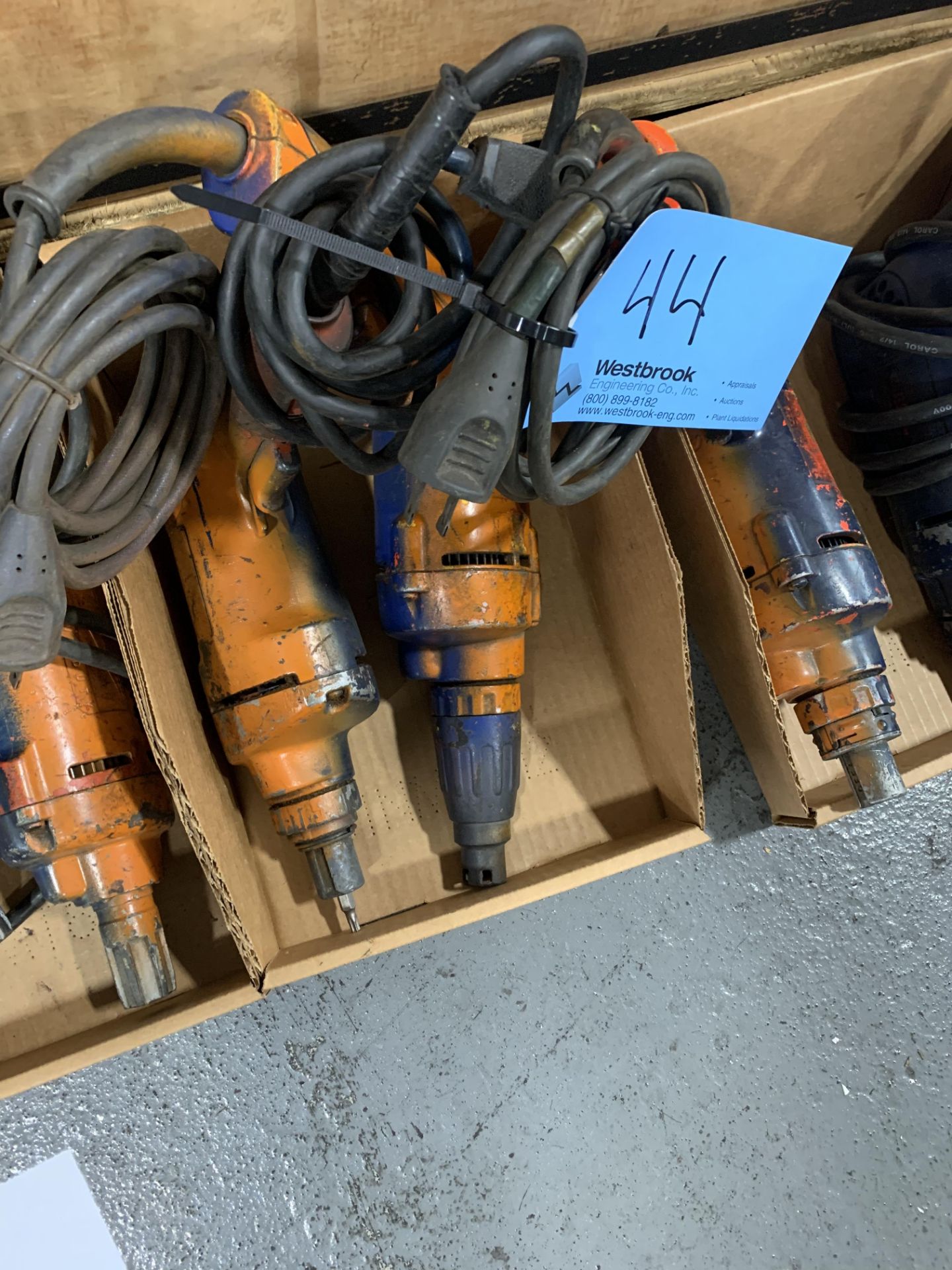 Lot of (8) Electric Screw Guns, 110 Volt - Image 2 of 2