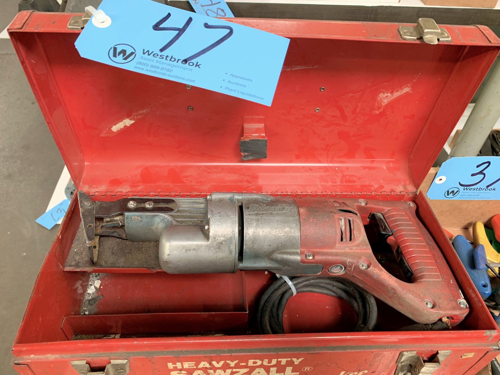 Milwaukee Electric Sawzall with Case