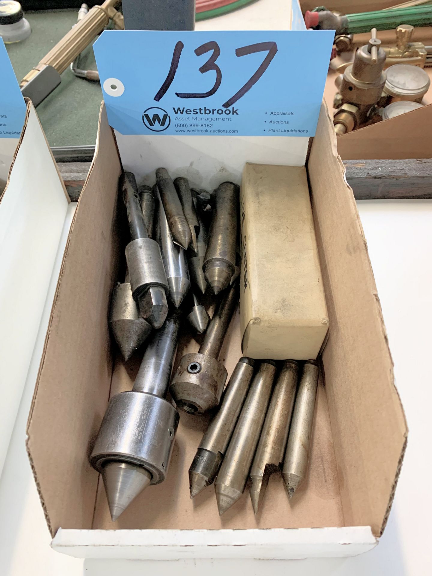 Lot-Lathe Centers in (1) Box