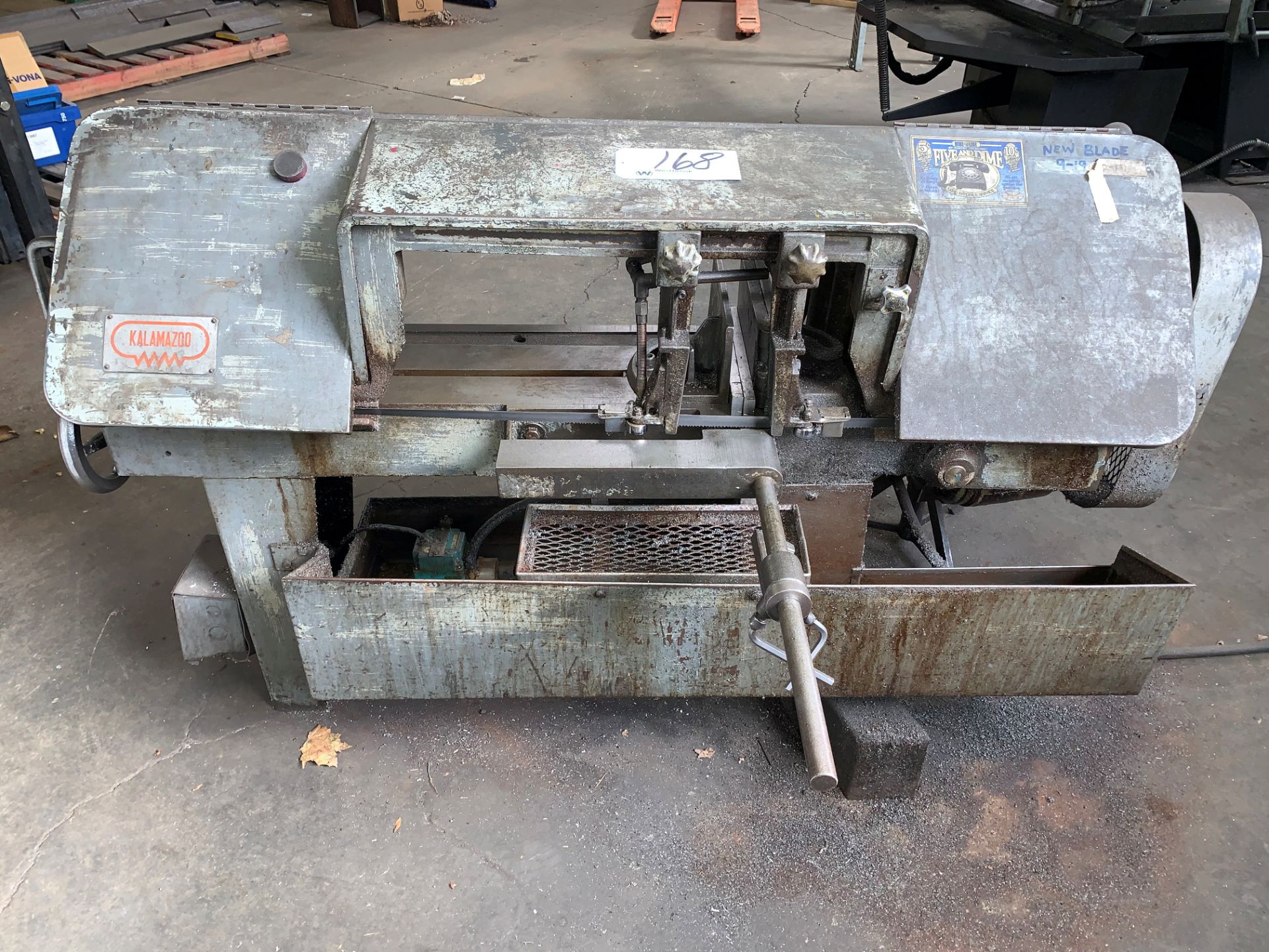 Kalamazoo Model 8-C-W, Horizontal Metal Cutting Band Saw