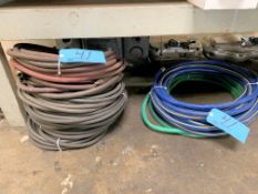 Lot-Water Hoses, Air Hoses, and Tubing Under (1) Table