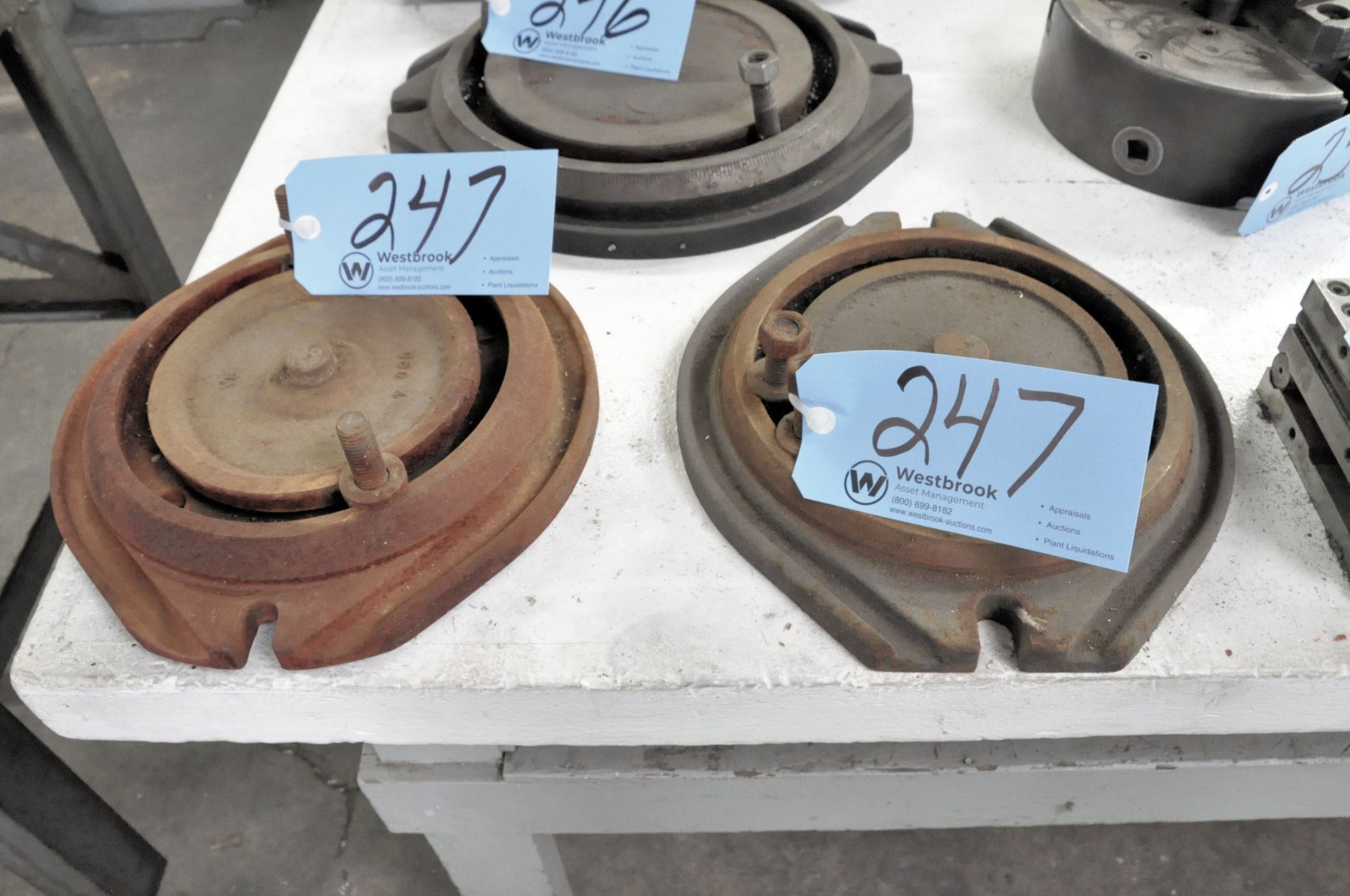 Lot-(2) Rotary Bases for 6" Machine Vises