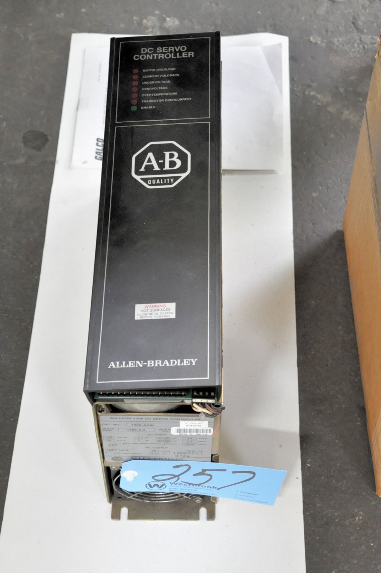 Allen Bradley DC Servo Controller