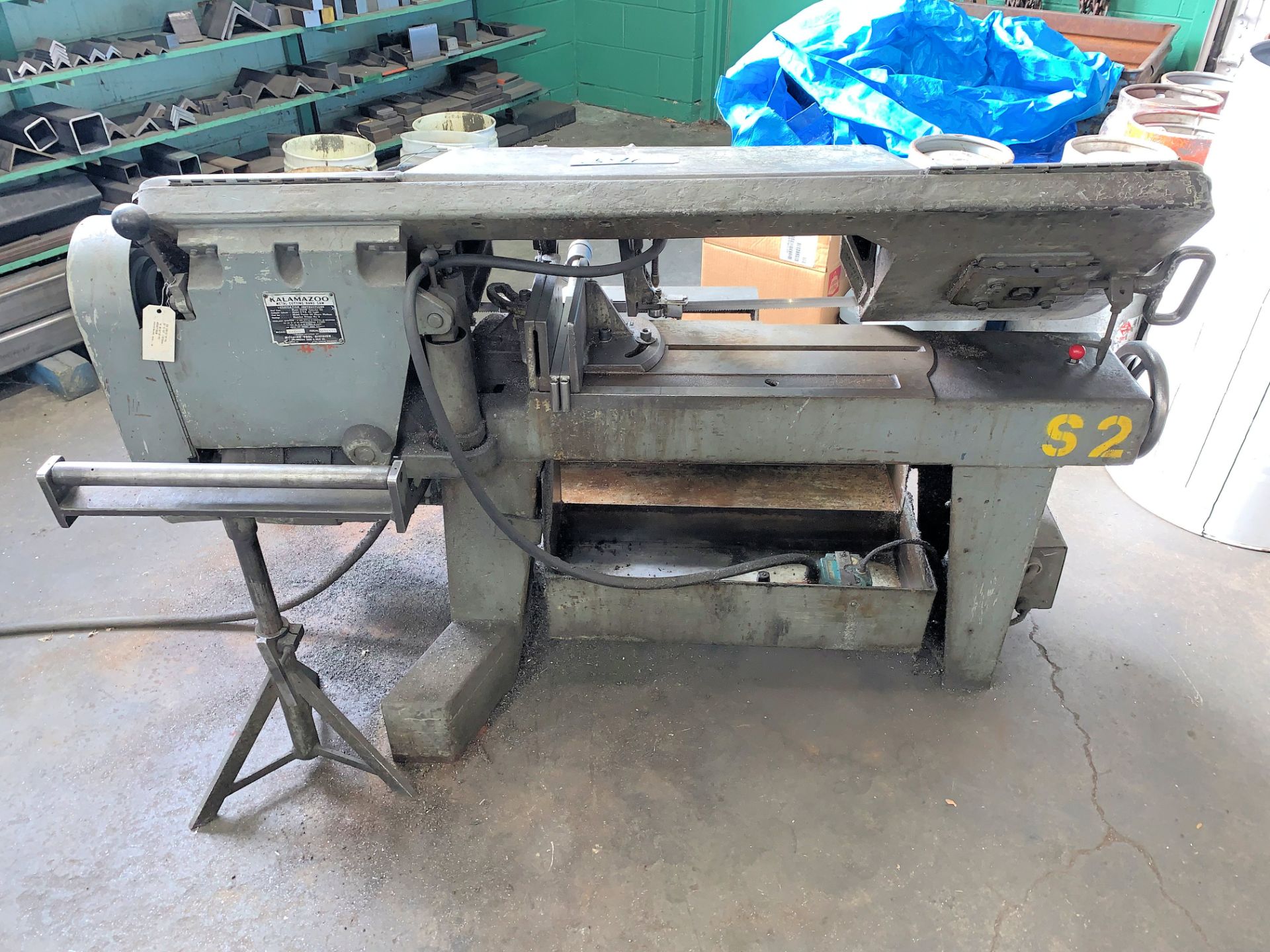 Kalamazoo Model 8-C-W, Horizontal Metal Cutting Band Saw - Image 2 of 2