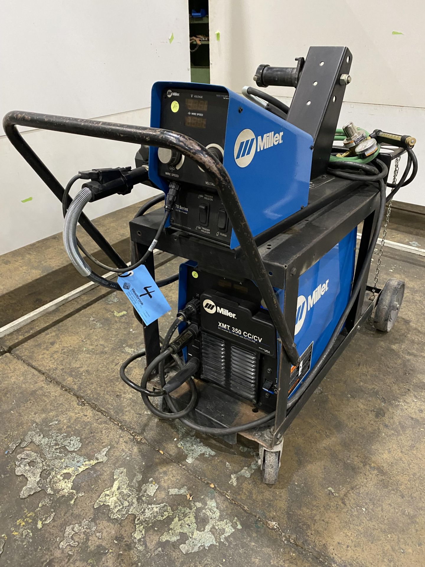 Miller XMT 350 CC/CV, DC Inverter Arc Welder