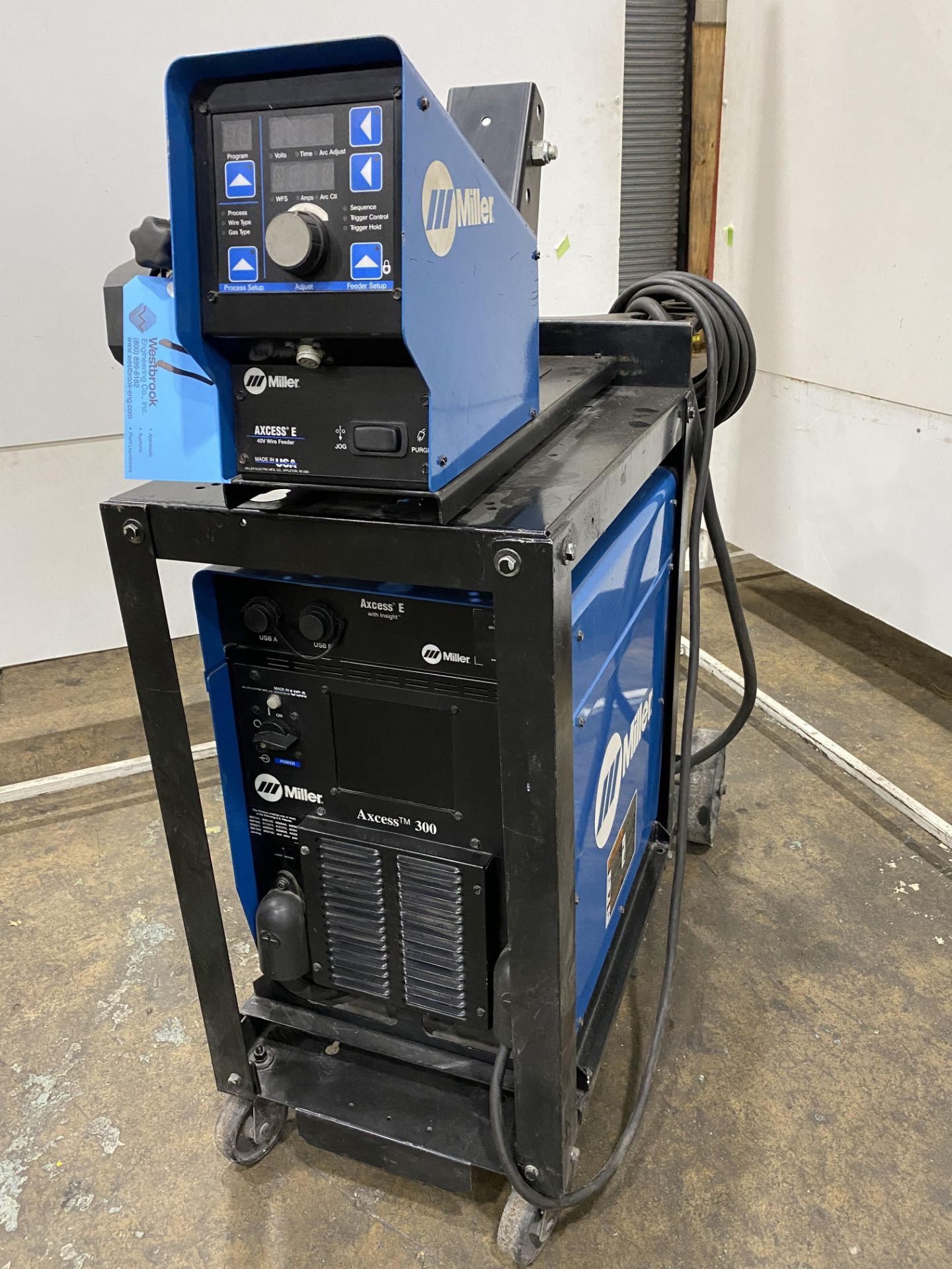 Miller Axcess 300 Welder with Axcess E Wire Feeder