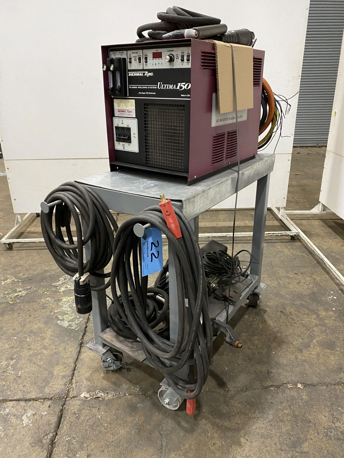 Thermal Arc Ultima 150 Plasma Welder, Gun, (2) Torch Heads