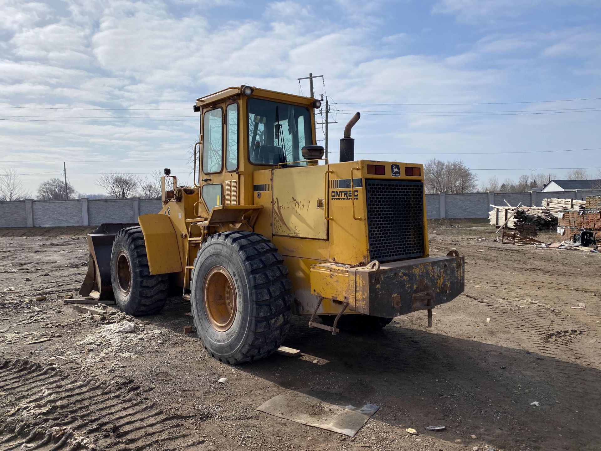 JOHN DEERE 544E WHEEL LOADER, 120 HP, 23,600 LB OPERATING WEIGHT, 2 YARD BUCKET, ENCLOSED CAB W/ - Image 5 of 17