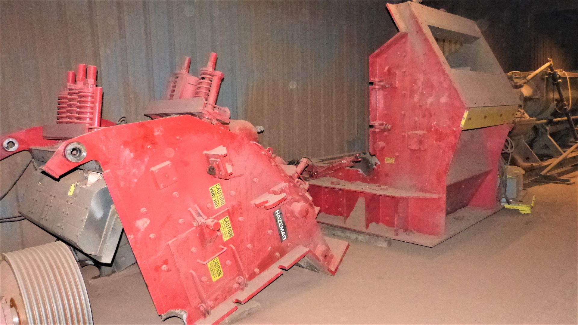 HAZEMAG IMPACT CRUSHER, MODEL 1315, 60'' DIAMETER ROTOR, 60'' WIDE, 575V, 450 HP - Image 21 of 25