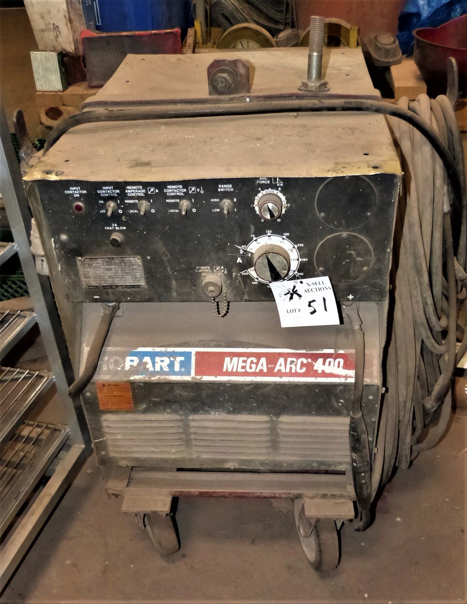 HOBART 400 AMP MIG WELDER