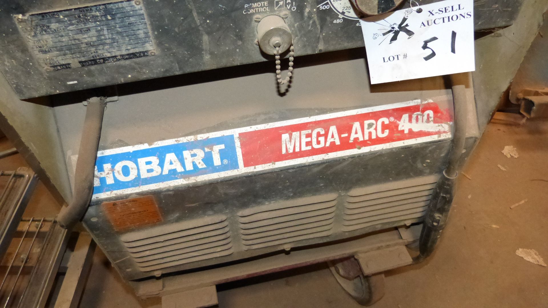 HOBART 400 AMP MIG WELDER - Image 3 of 4