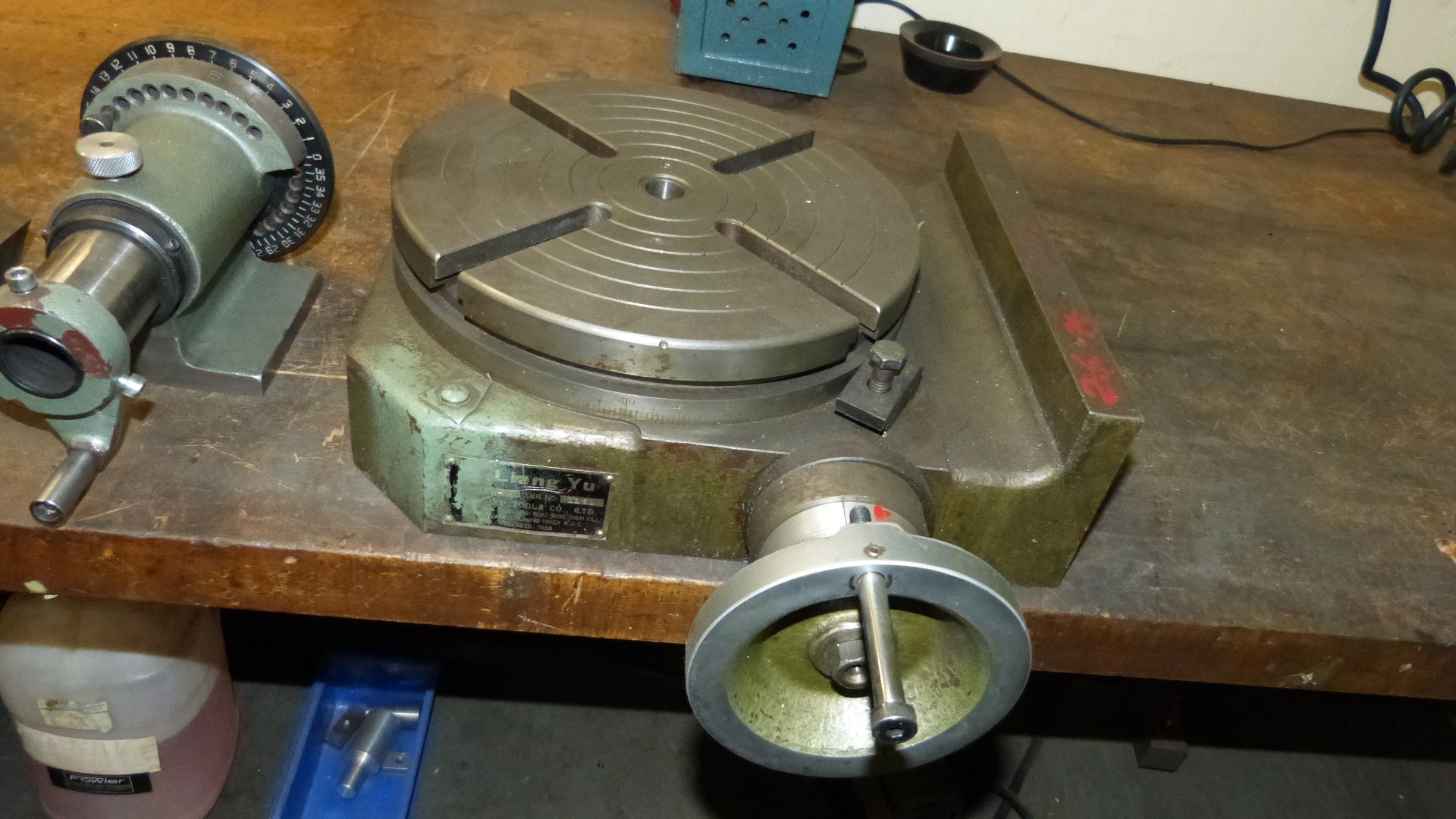 LIANG TU 10'' ROTARY TABLE, MODEL LM-10 AND MAG LOCK - Image 4 of 4