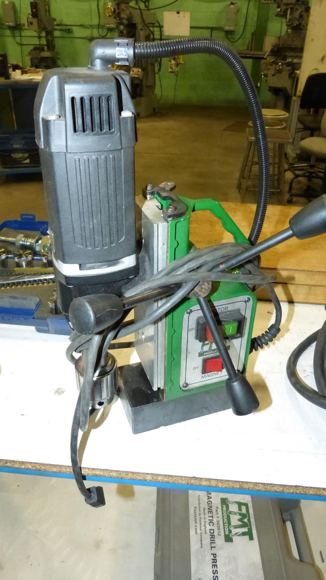 FMT MAGNETIC DRILL PRESS W/CASE - Image 2 of 6