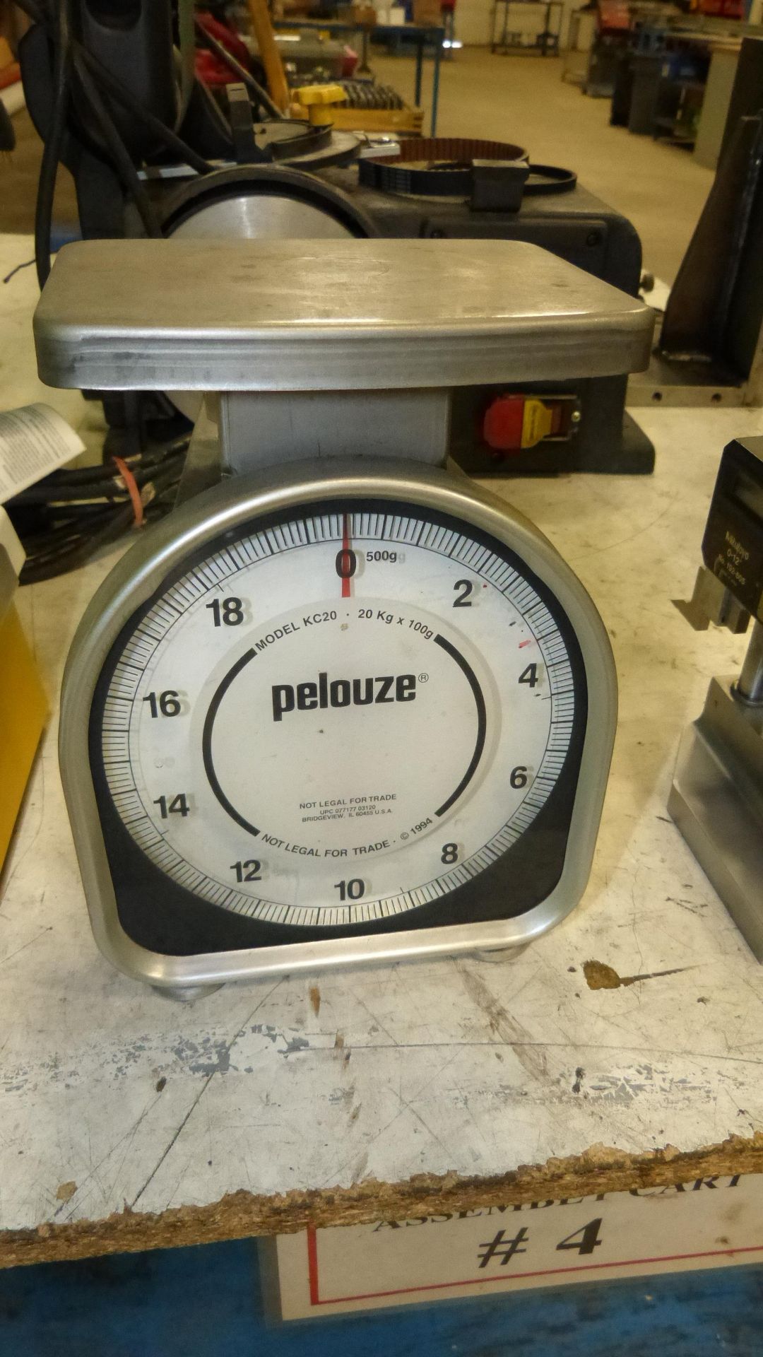 PELOUZE SCALE, MODEL KC20, 100G to 2OKG