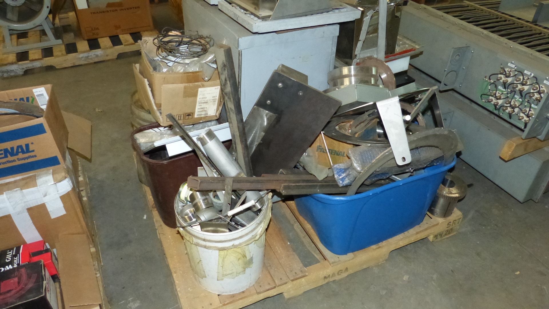 LOT MISC. STEEL, ALUMINUM AND SCRAP METAL