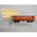 Marklin - A boxed O Gauge Marklin #1753 Miropa 'Schlafwagen' (sleeping car) Op.No.