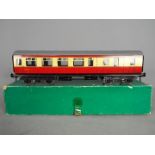 Bassett Lowke - A boxed O gauge Bassett Lowke #112 3rd Brake End Coach Op.No.