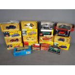 Vanguards, Matchbox, Rextoys, others - 14 boxed diecast model vehicles in various scales.