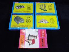 Triang Model Land - A boxed collection of five OO / HO gauge Triang Model Land scenic model kits .