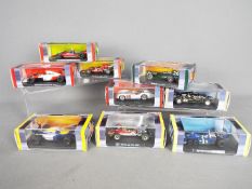 Atlas Editions - Nine boxed diecast racing cars from Atlas Editions 'Grand Prix Legends of Formula