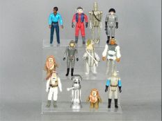 Star Wars, Kenner, Hasbro, LFL, CPG, GMFGI - An squad of 12 loose vintage Star Wars figures.