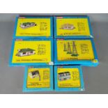 Triang Model Land - A boxed collection of six OO / HO gauge Triang Model Land scenic model kits .