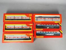 Triang Hornby - Six boxed Hornby Triang OO gauge items of freight rolling stock and passenger