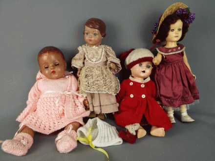 British National Dolls - a collection of four dolls comprising a British National Doll with