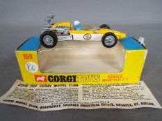 Corgi - A boxed Corgi #159 Cooper Maserati Formula 1 Racing Car.