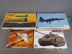A collection of models including Hasegawa, Academy Minicraft,