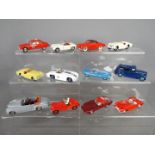 Dinky Toys, Corgi Toys - A group of 12 repainted / restored diecast vehicles.