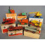 Dinky Toys - A grouping of eight boxed diecast vehicles by Dinky Toys.