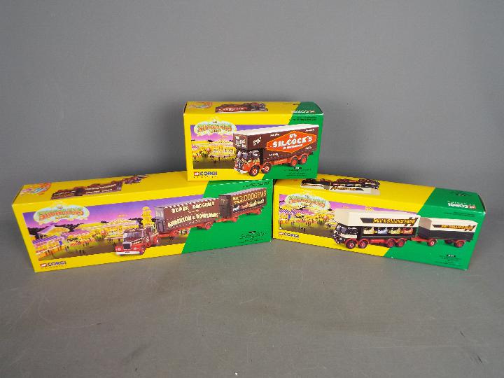 Corgi Classics - Three boxed diecast vehicles from the Corgi 'Showmans' Range. - Image 5 of 5