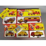 Corgi Classics - Five boxed diecast vehicles from the Corgi 'Pinder Jean Richard Circus Range'.