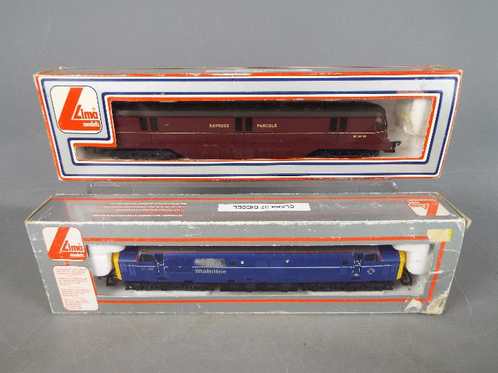 Lima - Two boxed OO gauge locomotives by Lima.