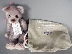 Charlie Bears - A Limited Edition Charlie Bears made soft toy teddy bear MM194372D from the Minimo