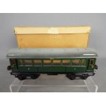 Marklin - A boxed O Gauge Marklin #1751 2nd Class Carriage Op.No.