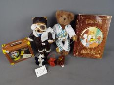 Collectable Bears - a collection of bears to include a Marmite limited edition Paddington Bear,