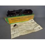 Bassett Lowke - A boxed O gauge Bassett Lowke #3312 clockwork 4-4-0 steam locomotive and tender Op.