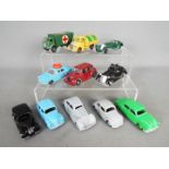 Dinky Toys, Corgi Toys, Crescent, Timpo - A group of 11 repainted / restored diecast vehicles.