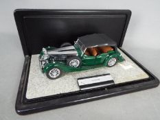 Franklin Mint - A boxed 1:24 scale 11938 Alvis by Franklin Mint.