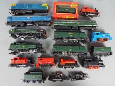 Triang, Hornby - A collection of 13 unboxed OO gauge steam,diesel,