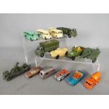 Dinky Toys, Matchbox - A small group of unboxed diecast vehicles.