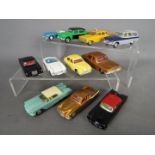 Dinky Toys, Corgi Toys - A group of 11 repainted / restored diecast vehicles mainly by Corgi.